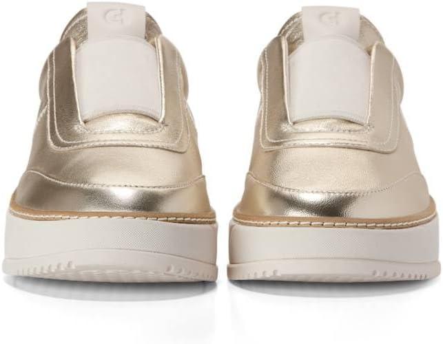 image:imageCole Haan Womens Grandpro Maxfield Slipon SneakersSoft Gold Leather