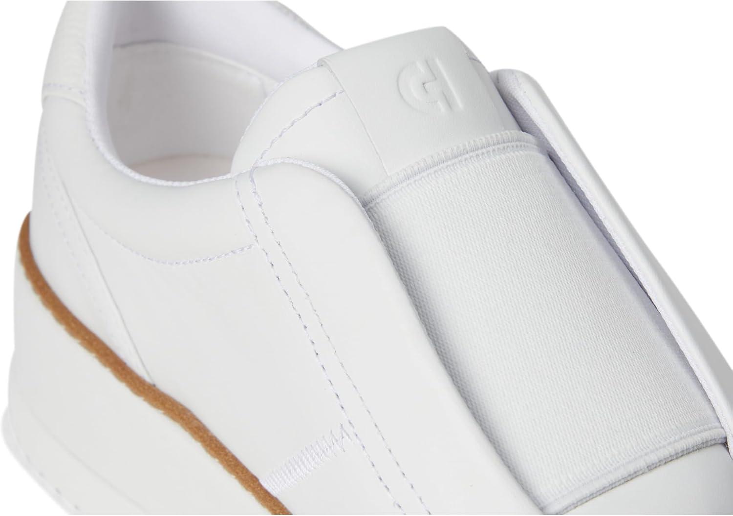 image:imageCole Haan Womens Grandpro Maxfield Slipon SneakersWhiteWhite Lizard PrintWhite