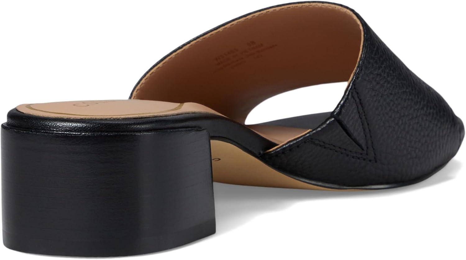 image:imageCole Haan womens Calli Single Band Block HeelBlack Leather