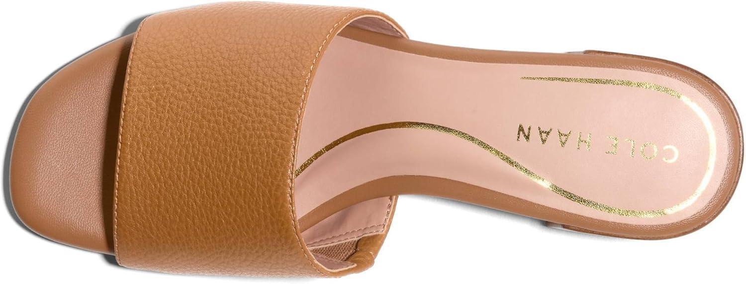image:imageCole Haan womens Calli Single Band Block HeelPecan Leather
