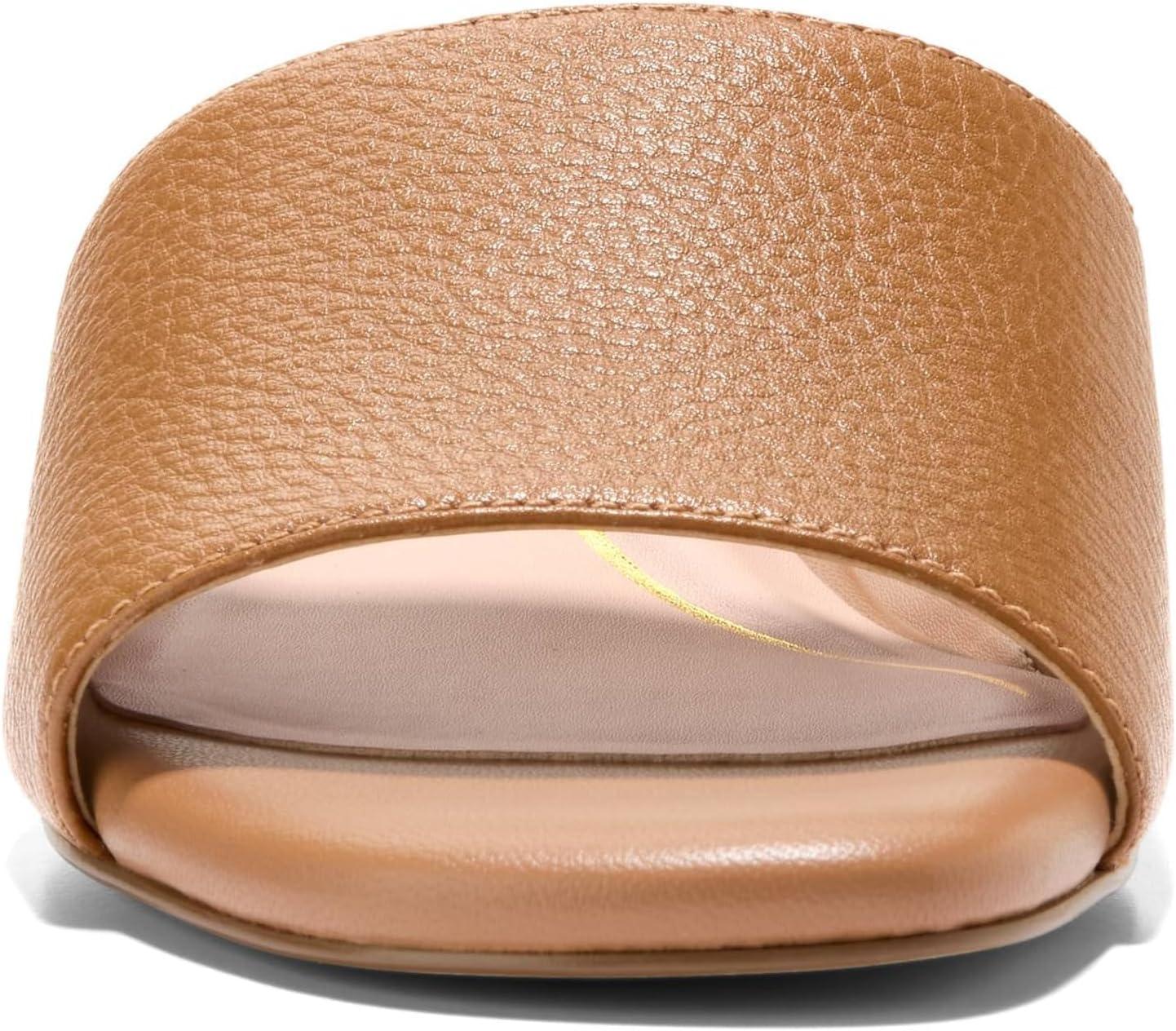 image:imageCole Haan womens Calli Single Band Block HeelPecan Leather
