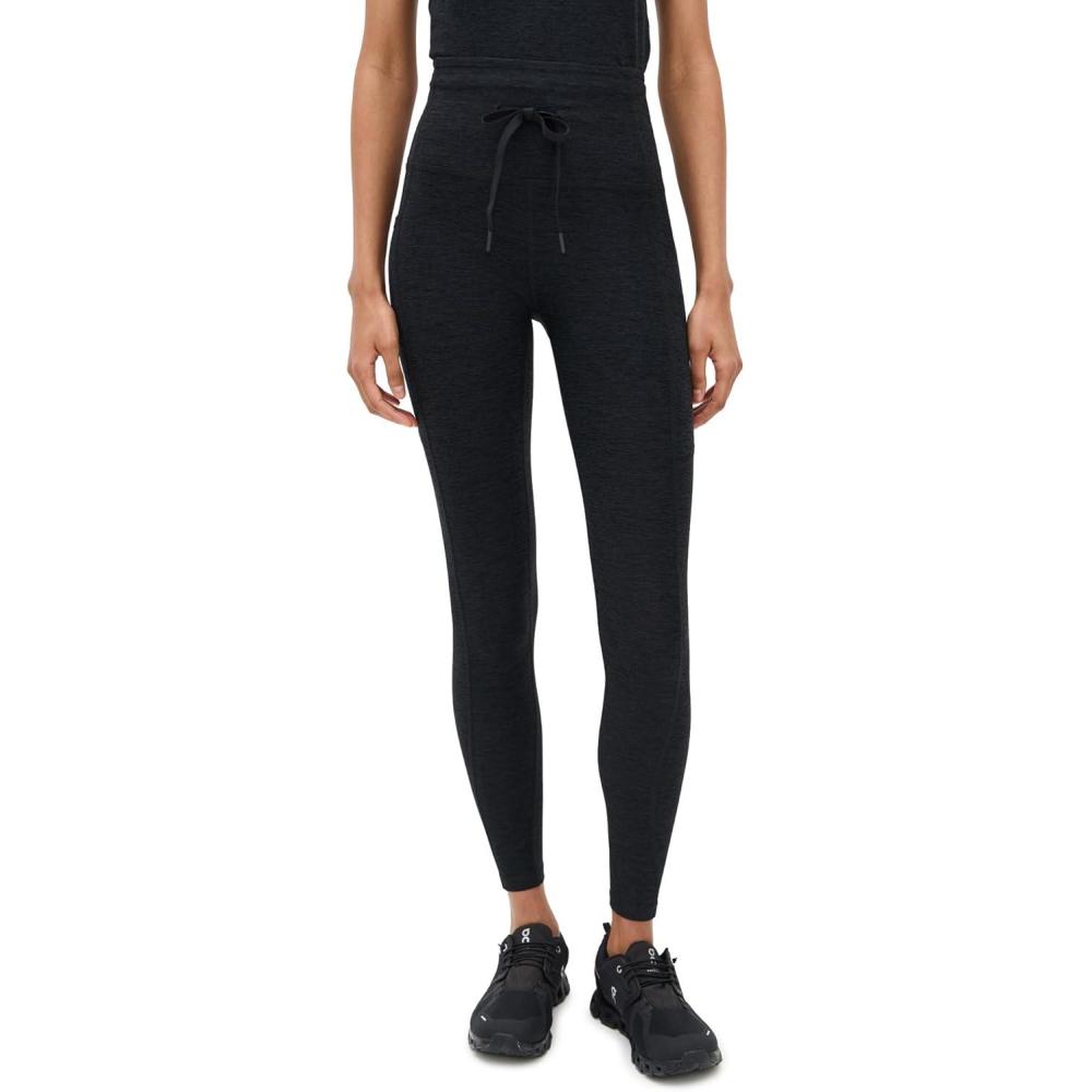 image:imageBeyond Yoga Womens Spacedye Go Pocket Midi LeggingDarkest Night