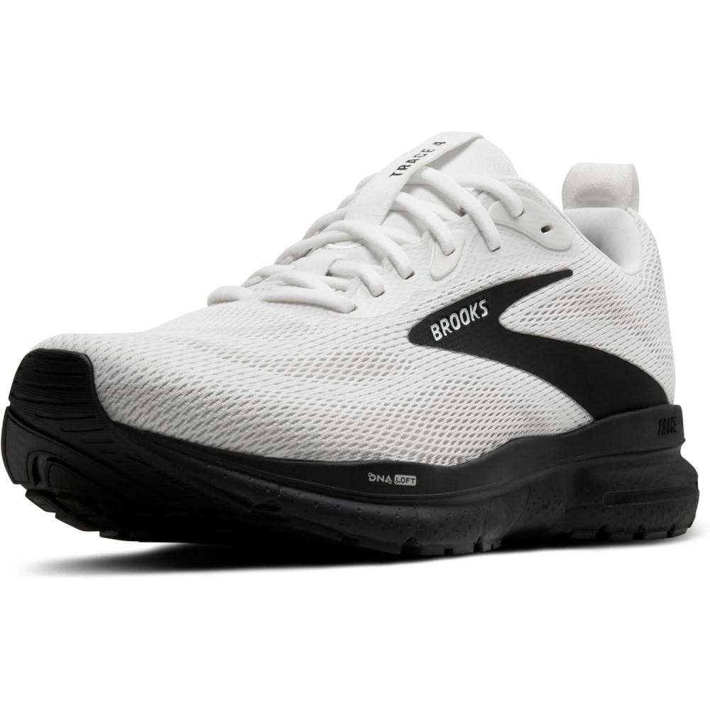 image:imageBrooks Mens Glycerin 22 Neutral Running ShoeBright WhiteOysterBlack