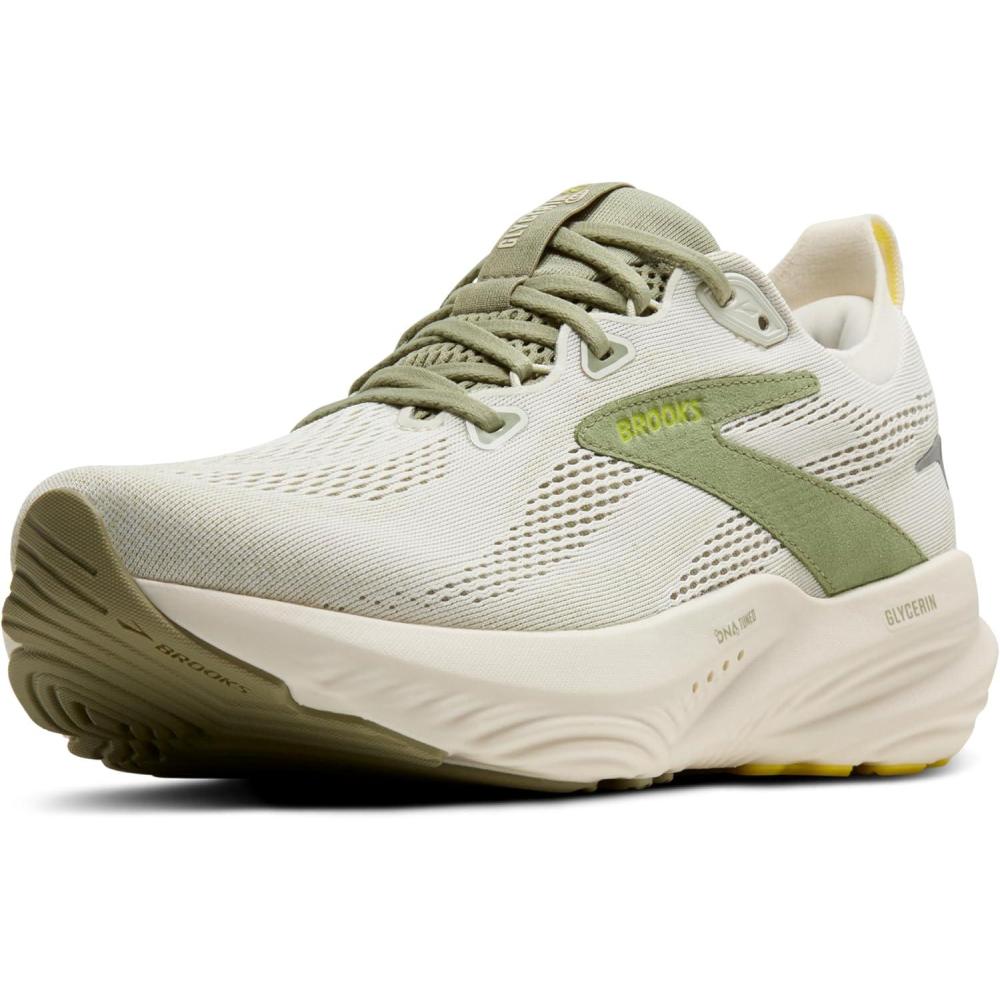 image:imageBrooks Mens Glycerin 22 Neutral Running ShoeCoconutTeaBlazing Yellow