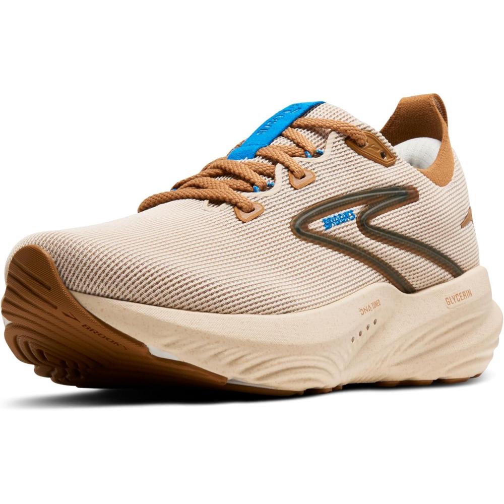 image:imageBrooks Mens Glycerin 22 Neutral Running ShoeTintTobaccoIndigo