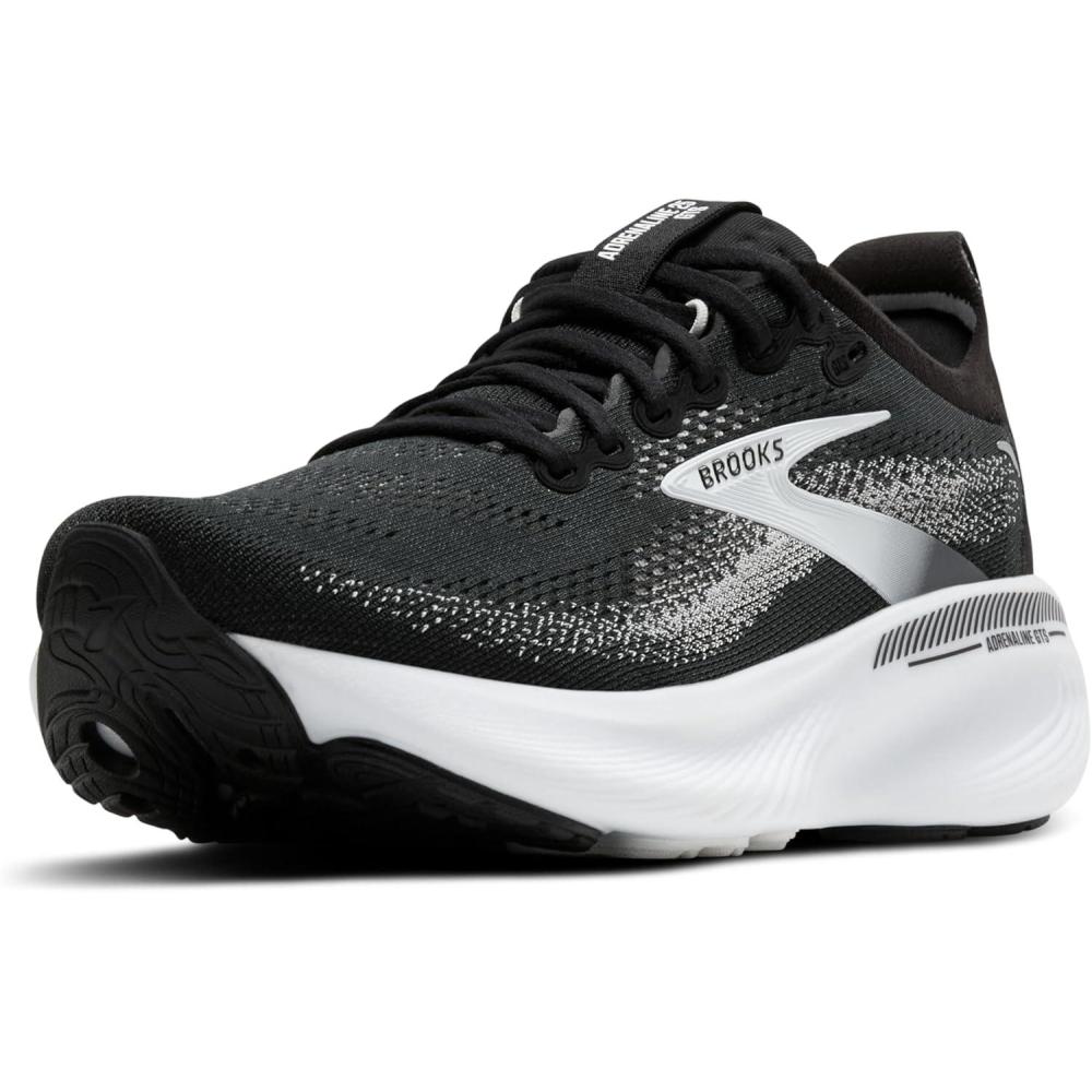 image:imageBrooks Womens Adrenaline GTS 25 Supportive Running ampamp Walking ShoeBlackGreyWhite