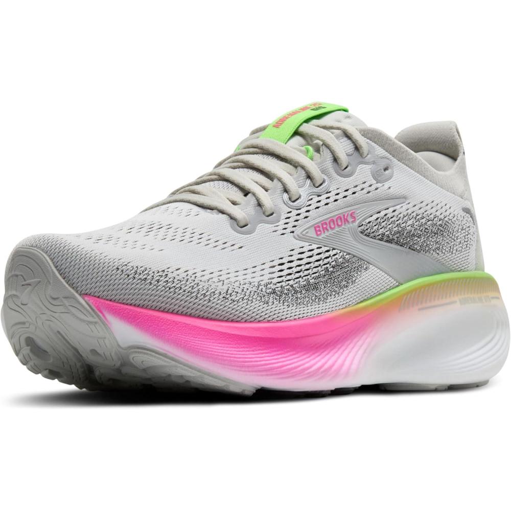 image:imageBrooks Womens Adrenaline GTS 25 Supportive Running ampamp Walking ShoeOysterPinkGreen