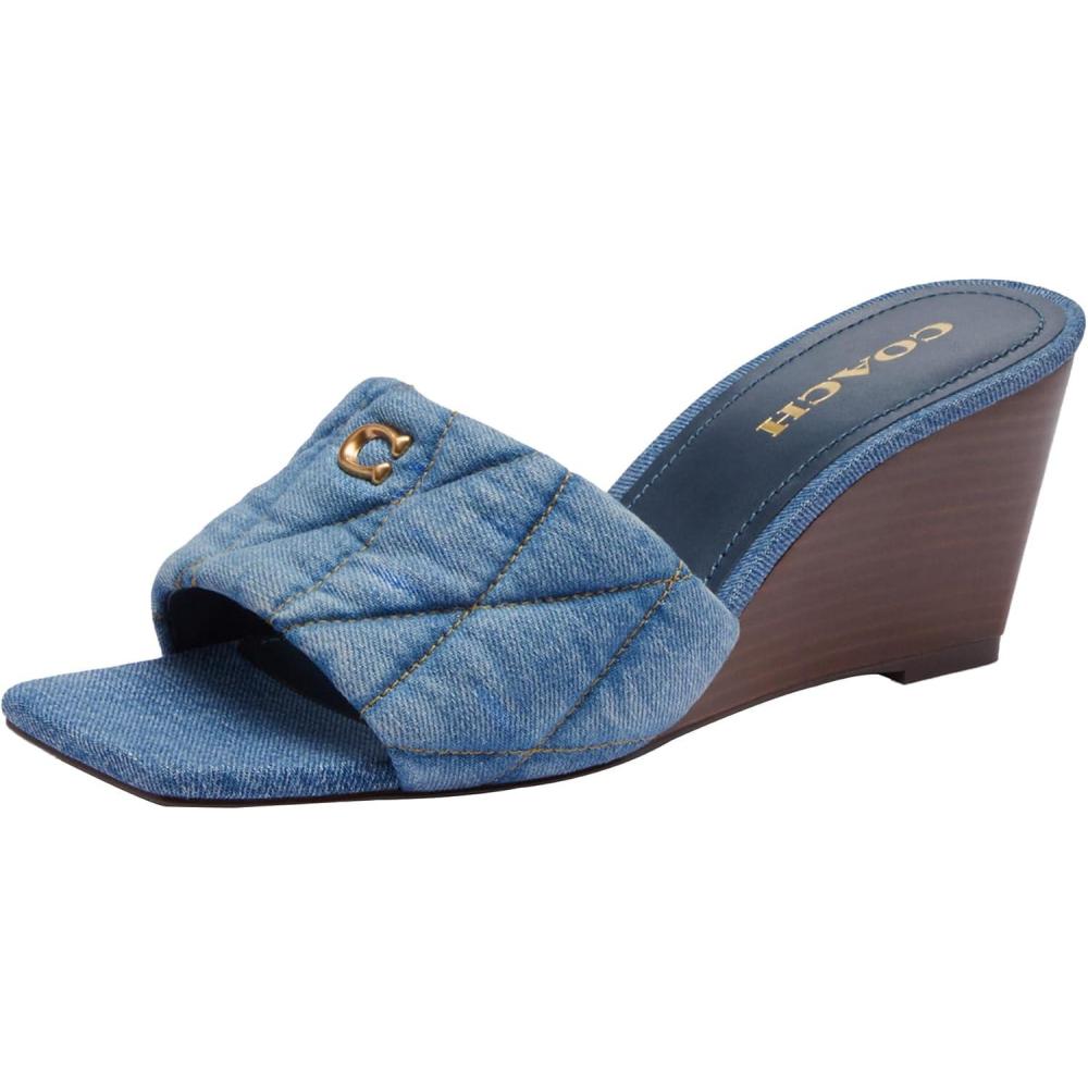 image:imageCOACH womens Emma WedgeIndigo Denim