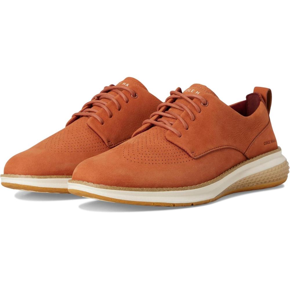 image:imageCole Haan Mens Originalgrand Energy Weave Plain Toe OxfordAuburn NubuckIvoryGum