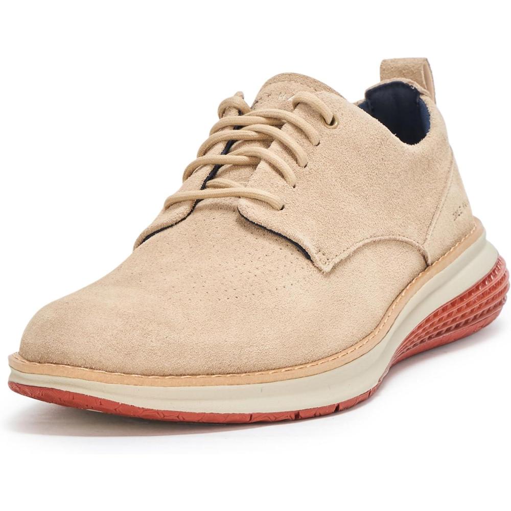 image:imageCole Haan Mens Originalgrand Energy Weave Plain Toe OxfordCh Birch SuedePicanteAncient Scroll