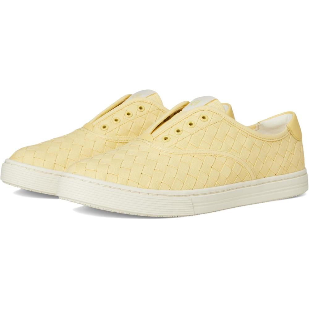 image:imageCole Haan Womens Grandpro HarborPale Banana Woven CanvasLeatherIvory