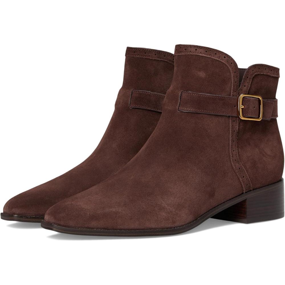 image:imageCole Haan womens Norella Buckle BootsMadeira Brown Suede