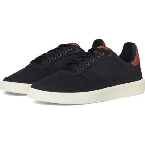 Cole Haan Men’s Grand Crosscourt Daily Turf Sneaker(Black/British Tan/Ivory)