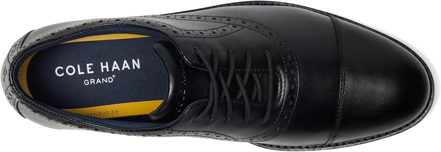 image:imageCole Haan Mens Flexgrand Cap Toe OxfordsBlack