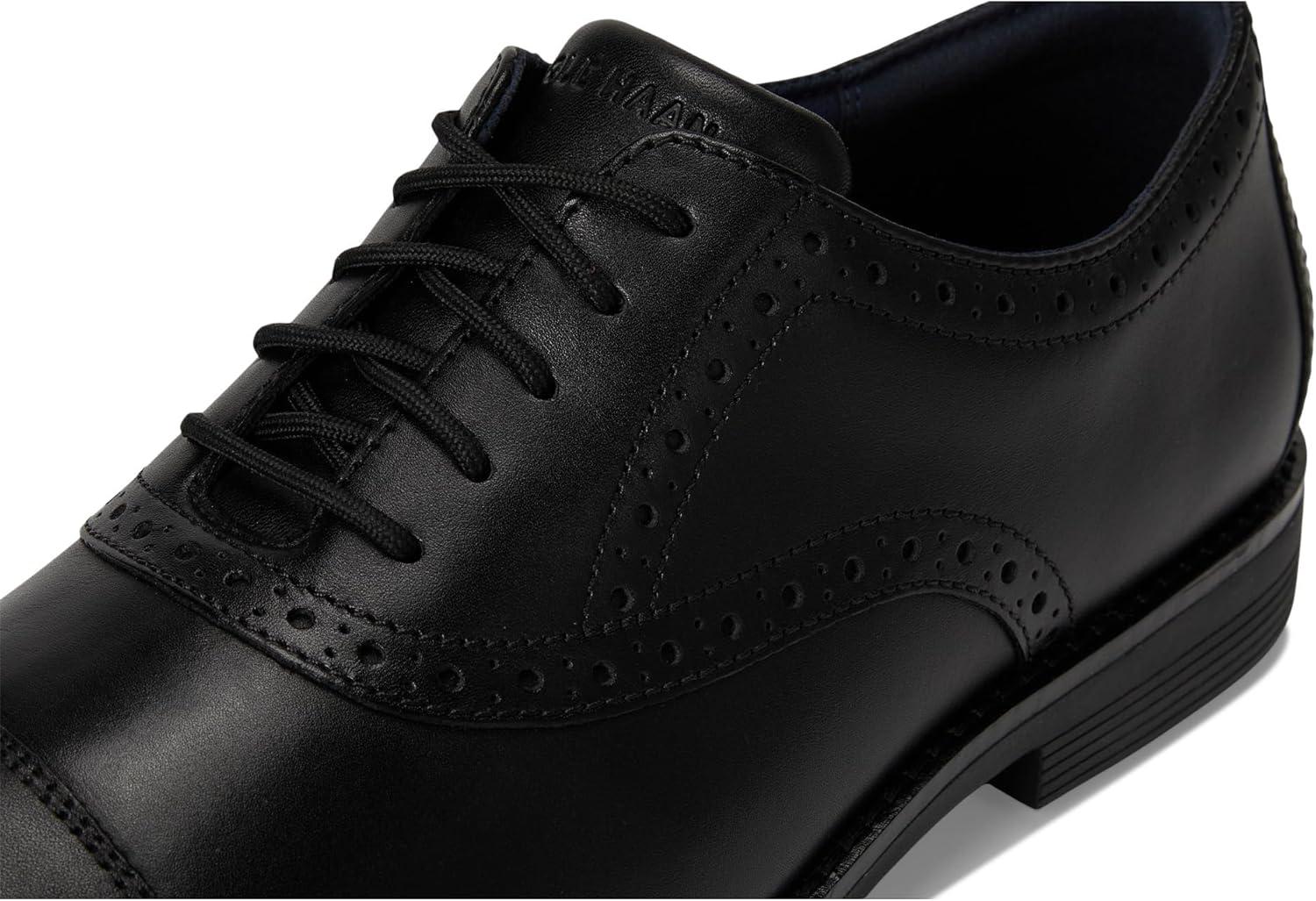 image:imageCole Haan Mens Flexgrand Cap Toe OxfordsBlack