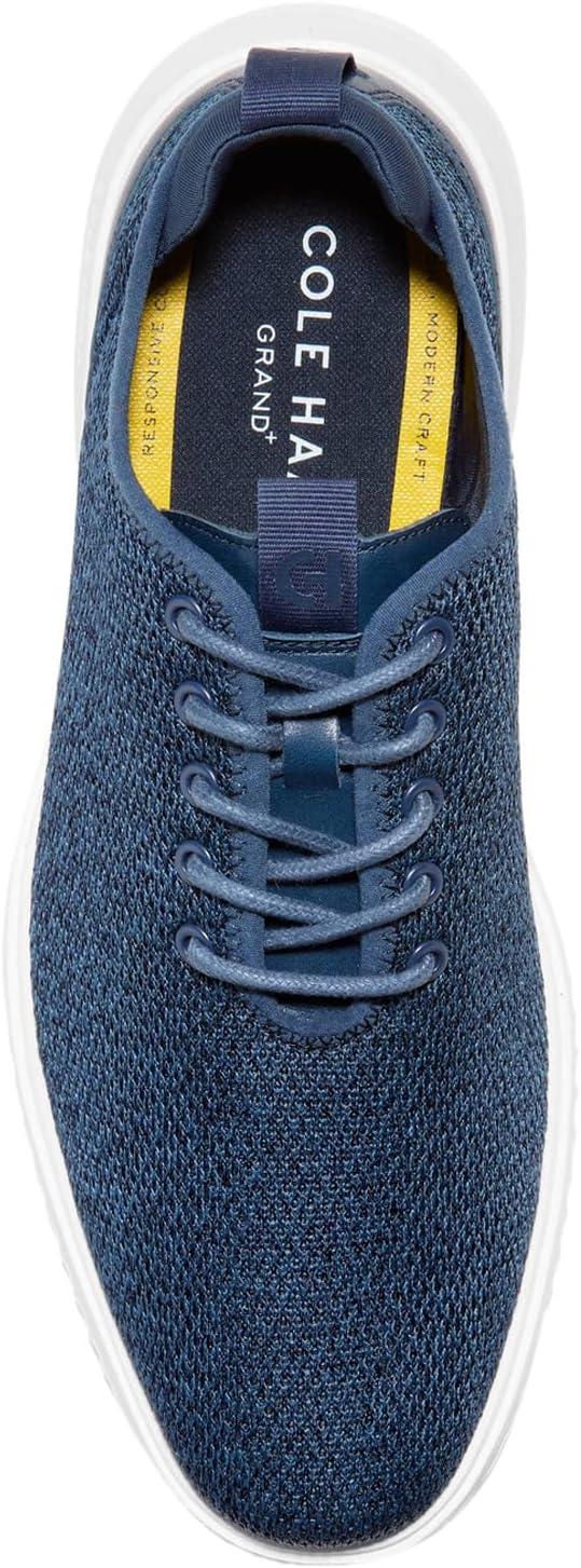 image:imageCole Haan Mens Grand Knit OxfordsBig DipperNavy BlazerOptic Whiteie