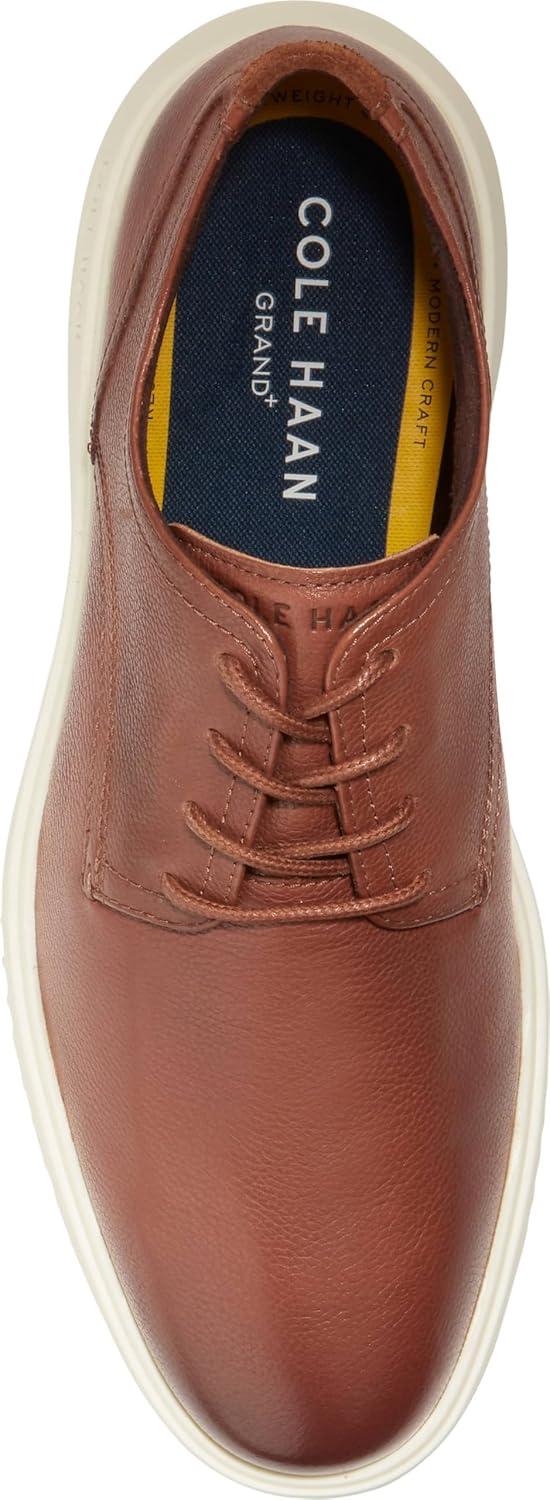 image:imageCole Haan Mens Grand Plain Toe OxfordsBritish Tan LeatherIvory