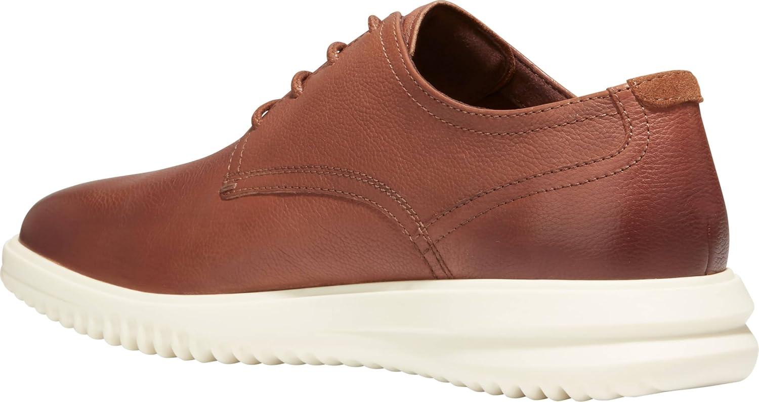 image:imageCole Haan Mens Grand Plain Toe OxfordsBritish Tan LeatherIvory