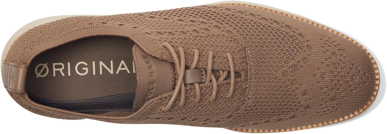 image:imageCole Haan Mens Grand Plain Toe OxfordsIrish CoffeeWhite Cap Gray