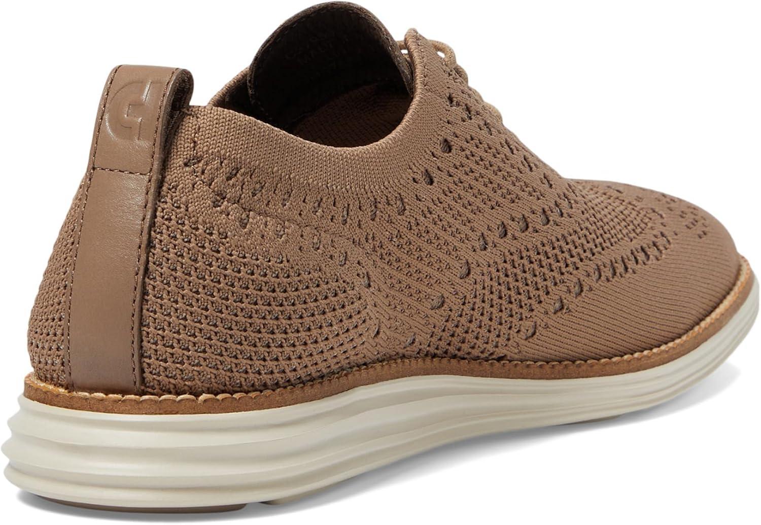 image:imageCole Haan Mens Grand Plain Toe OxfordsIrish CoffeeWhite Cap Gray