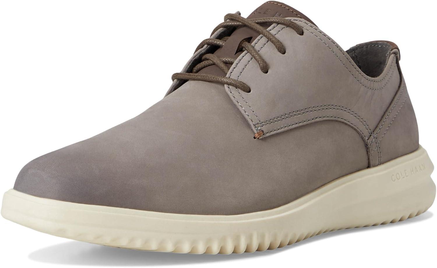 image:imageCole Haan Mens Grand Plain Toe OxfordsSea Stone NubuckLavaAngora