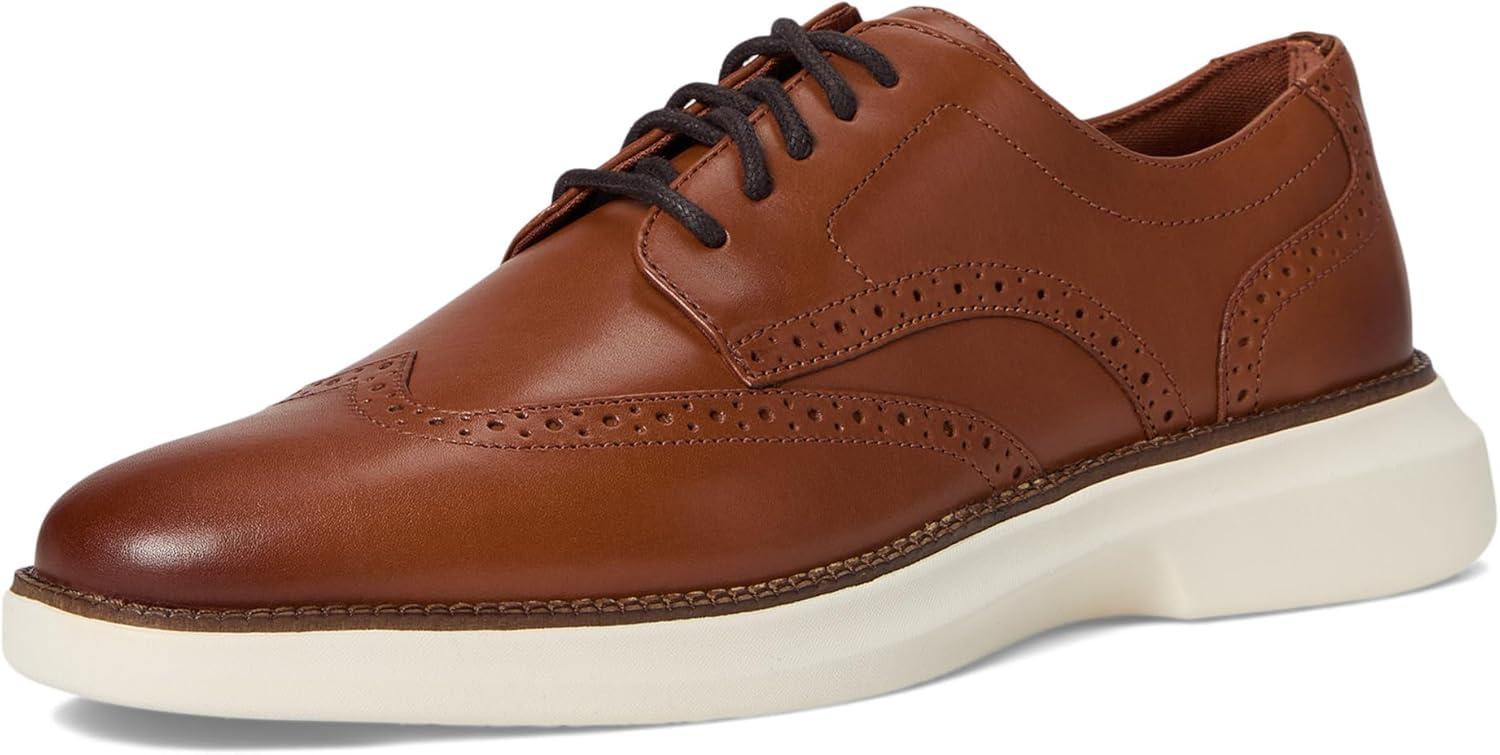 image:imageCole Haan Mens Grand Shadowlite WingtipBritish TanIvory