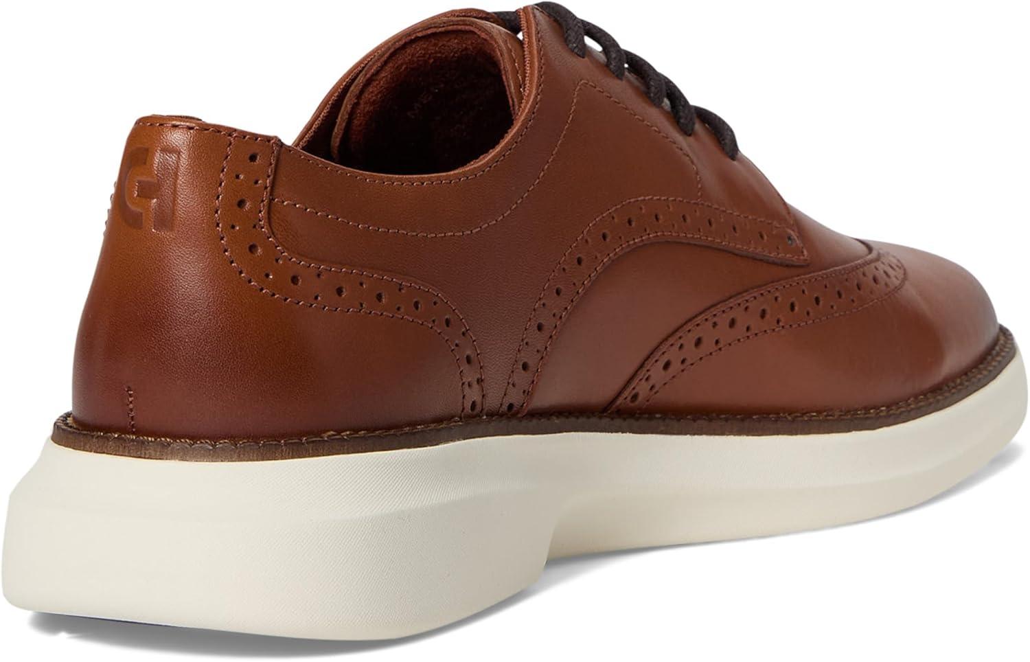 image:imageCole Haan Mens Grand Shadowlite WingtipBritish TanIvory