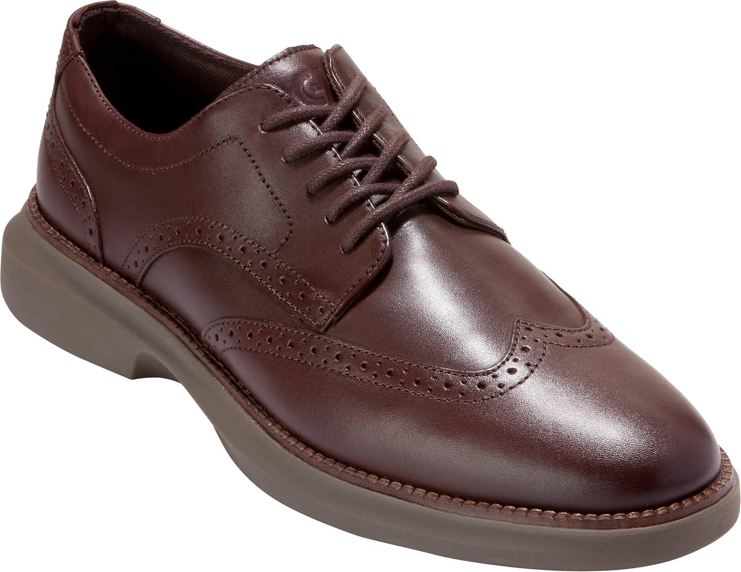 image:imageCole Haan Mens Grand Shadowlite WingtipMadeiraDark Natural