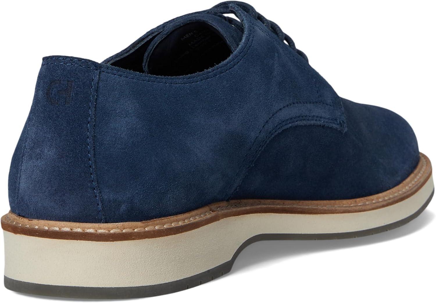 image:imageCole Haan Mens Morse Grand Plain Toe OxfordsBig Dipper SuedeIvorySea Stone