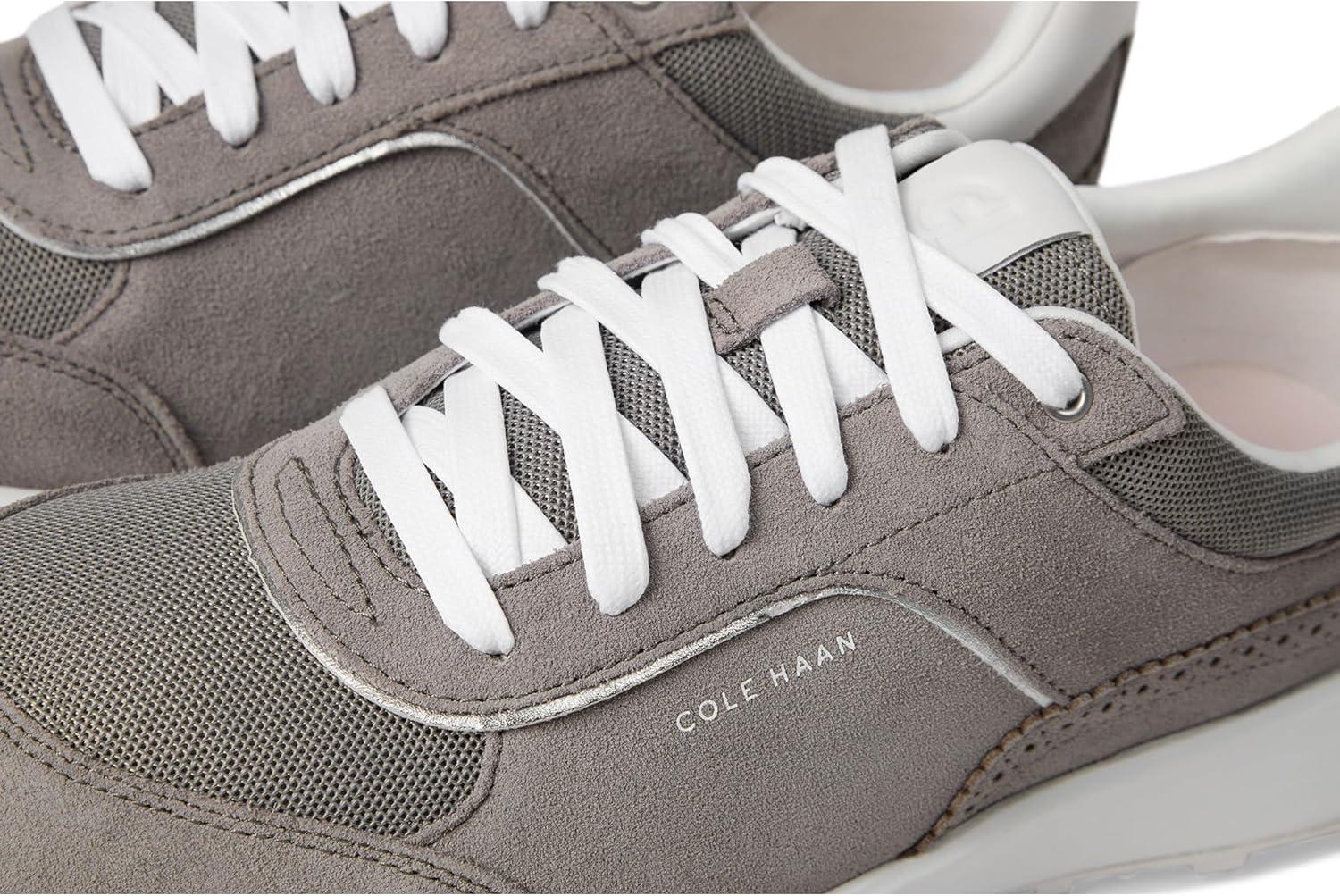 image:imageCole Haan Womens Grand Crosscourt Hallet Runners SneakerFrost Grey Suede