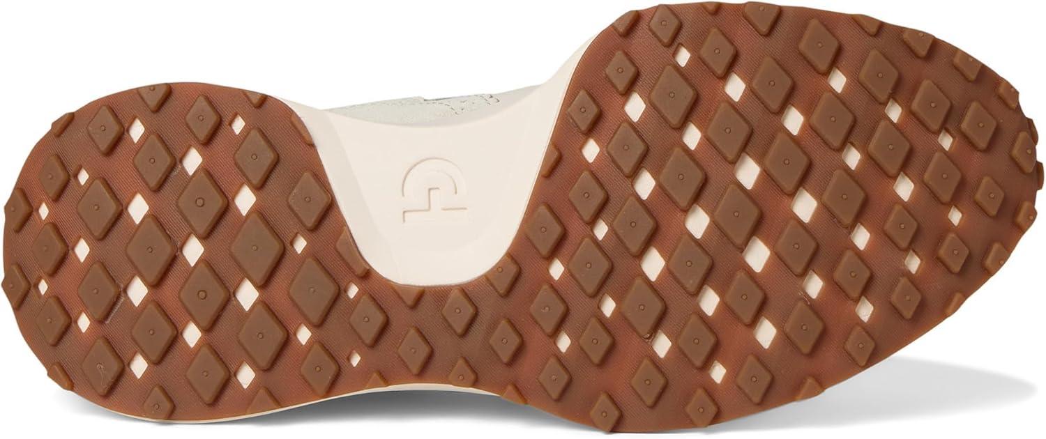 image:imageCole Haan Womens Grand Crosscourt Hallet Runners SneakerIvory MeshLeatherTobacco Suede