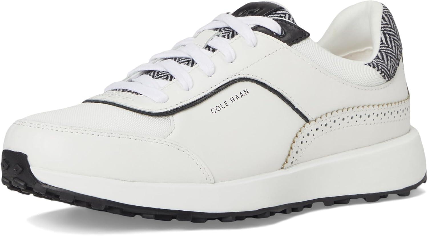 image:imageCole Haan Womens Grand Crosscourt Hallet Runners SneakerWhite MeshHerringbone
