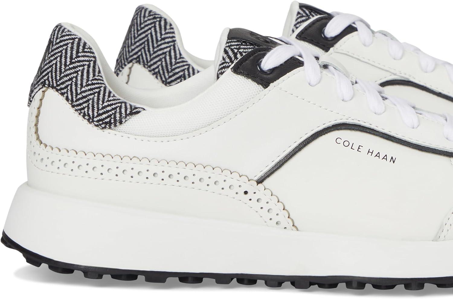 image:imageCole Haan Womens Grand Crosscourt Hallet Runners SneakerWhite MeshHerringbone