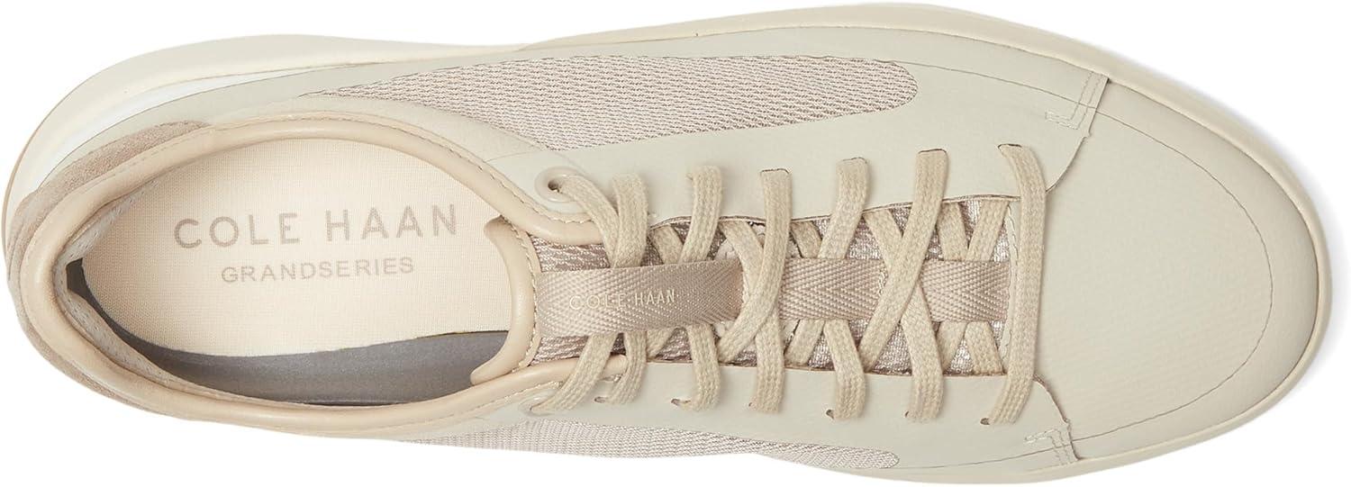 image:imageCole Haan Womens Grandpro All Day Court SneakersLight SesameIrish CoffeeIvory