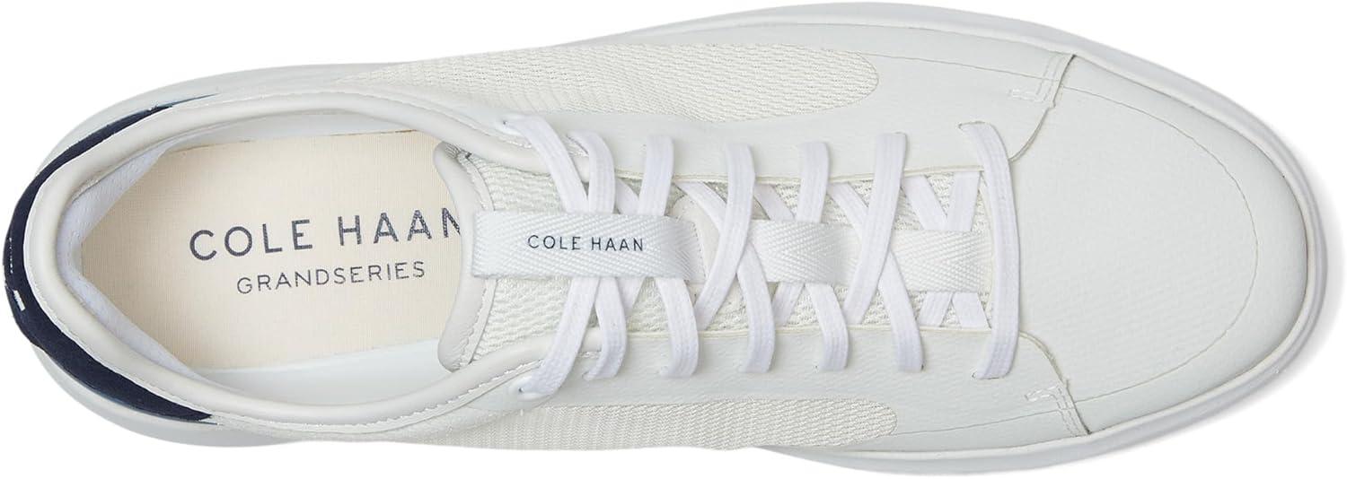 image:imageCole Haan Womens Grandpro All Day Court SneakersWhiteMeshMidnight MoonMoonlight Blue