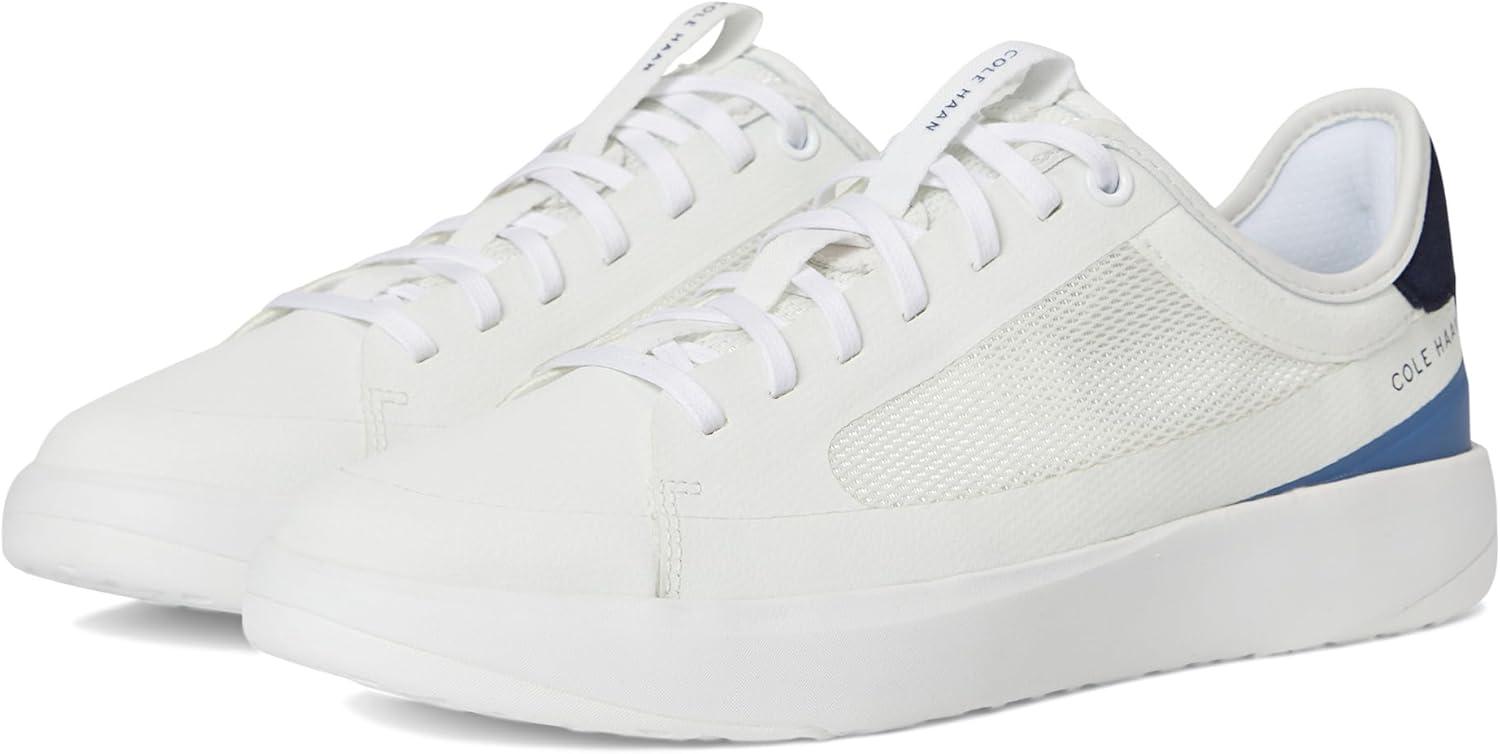 image:imageCole Haan Womens Grandpro All Day Court SneakersWhiteMeshMidnight MoonMoonlight Blue