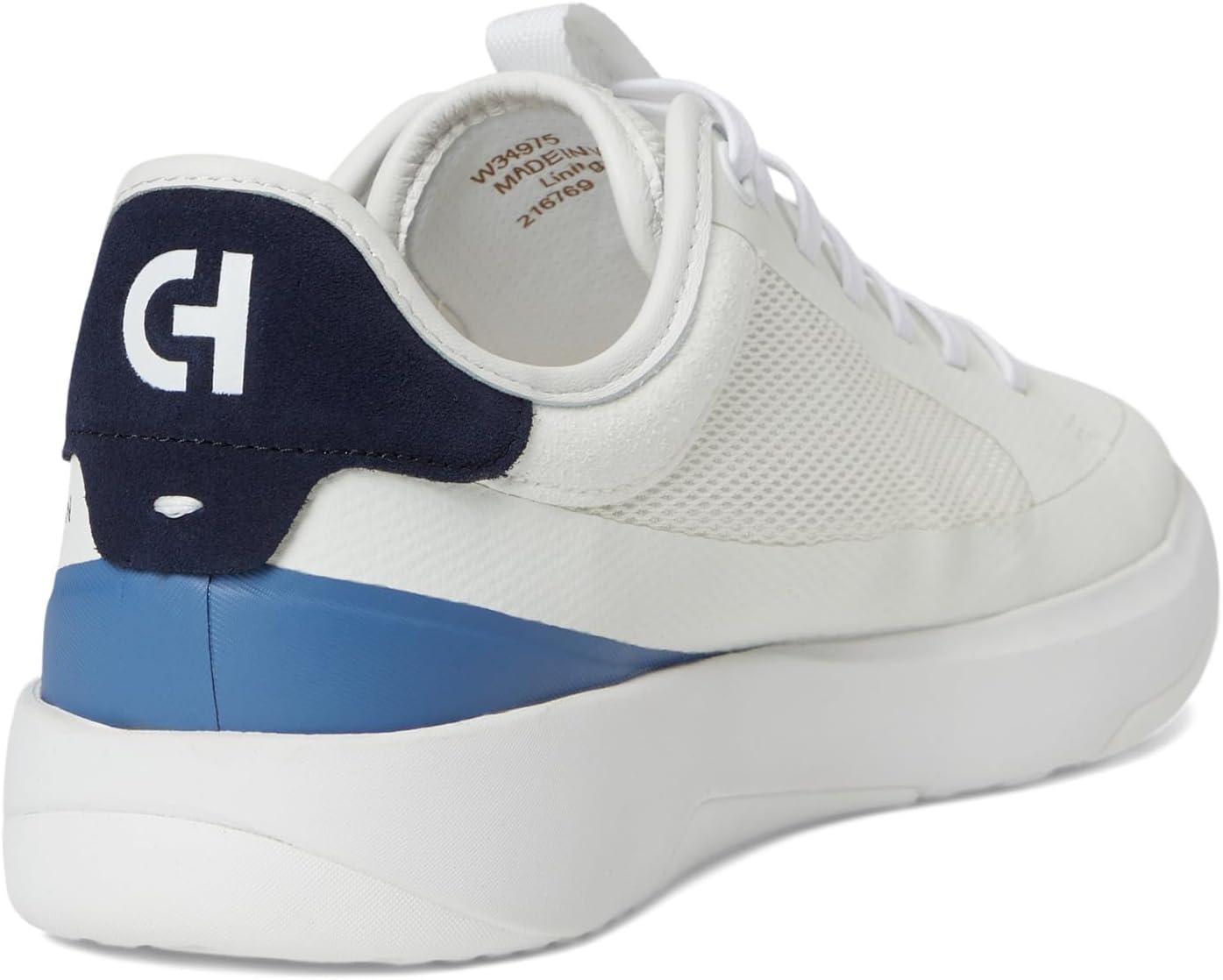 image:imageCole Haan Womens Grandpro All Day Court SneakersWhiteMeshMidnight MoonMoonlight Blue