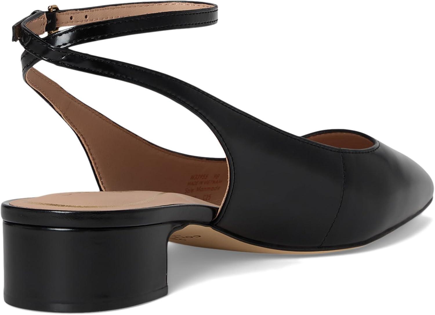 image:imageCole Haan Womens Paden Ankle Strap PumpsBlack Box Leather