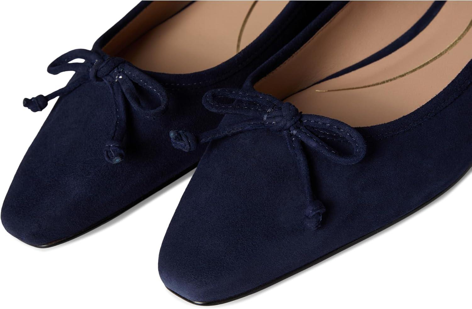 image:imageCole Haan Womens Paget Ballet FlatsMidnight Moon Suede