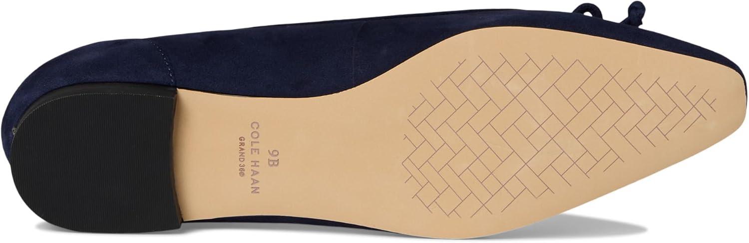 image:imageCole Haan Womens Paget Ballet FlatsMidnight Moon Suede