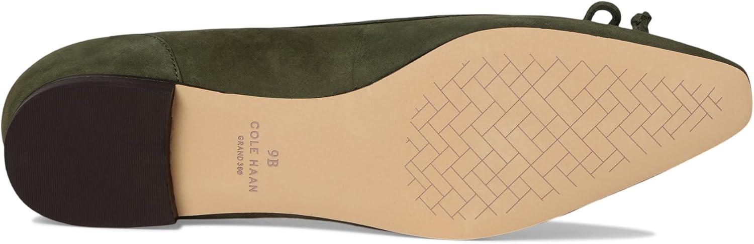 image:imageCole Haan Womens Paget Ballet FlatsOlive Night Suede