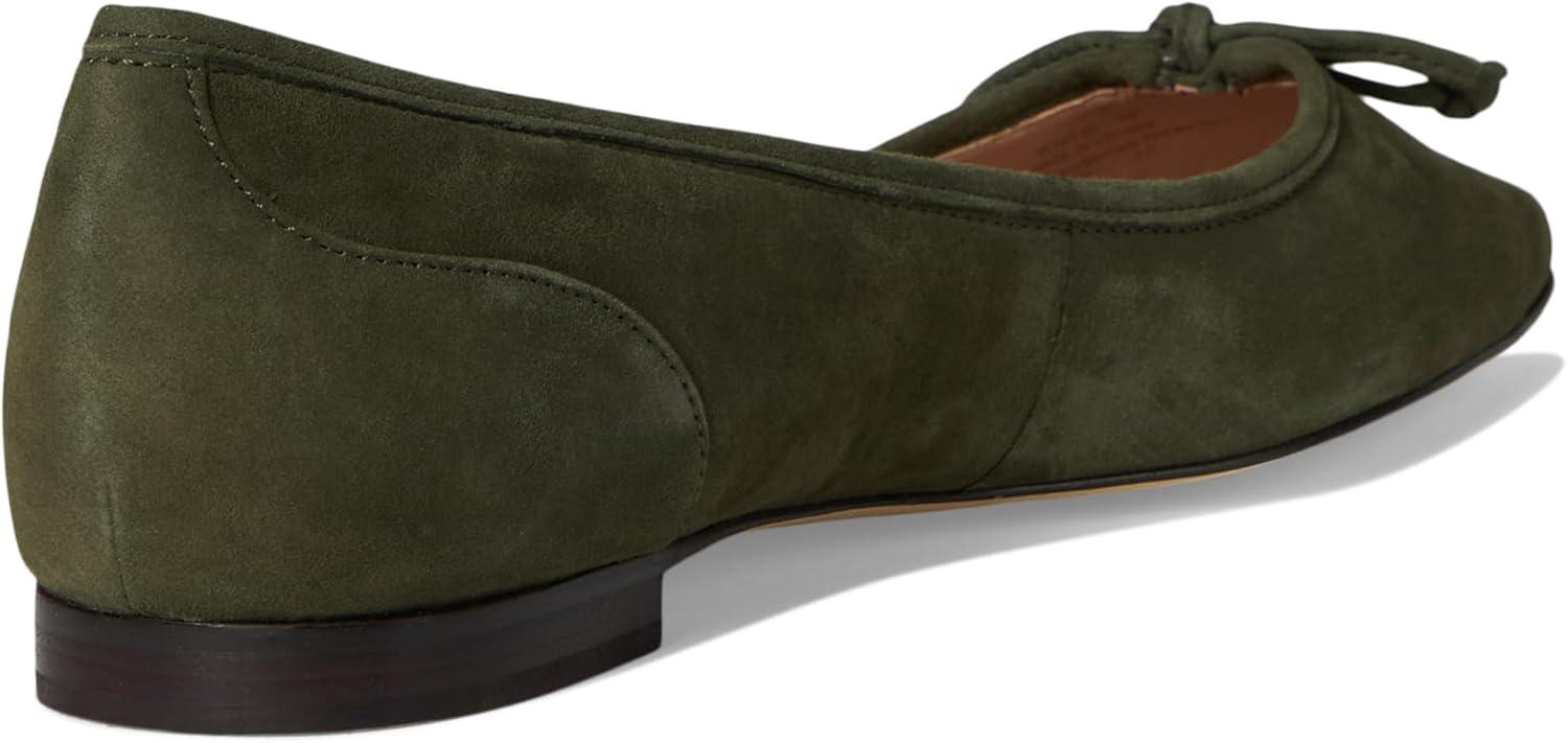 image:imageCole Haan Womens Paget Ballet FlatsOlive Night Suede