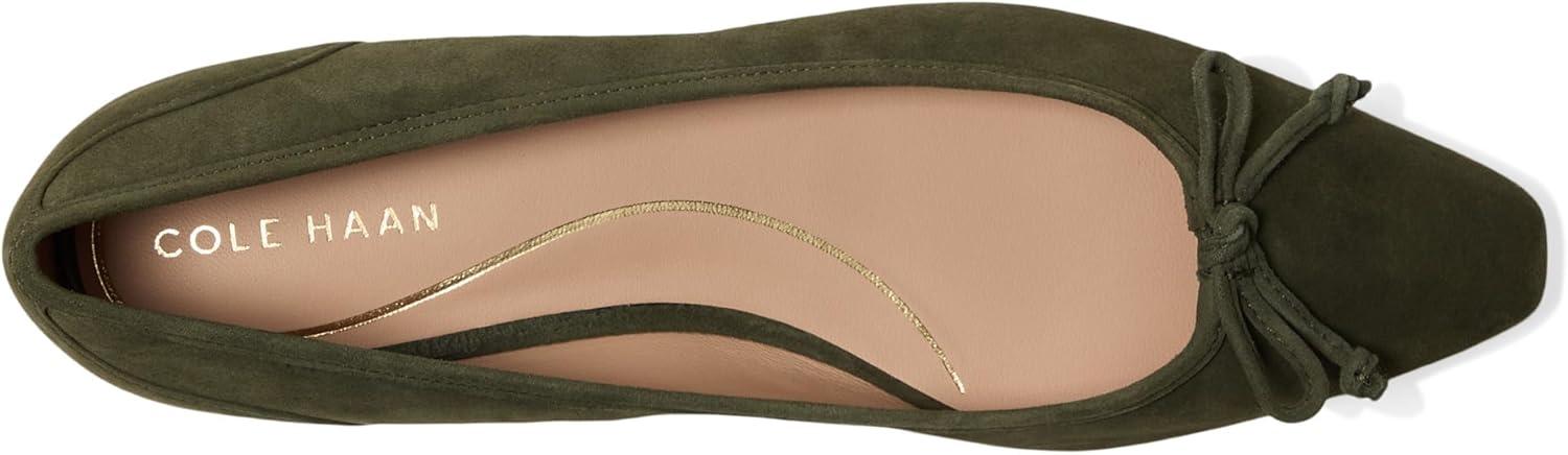 image:imageCole Haan Womens Paget Ballet FlatsOlive Night Suede
