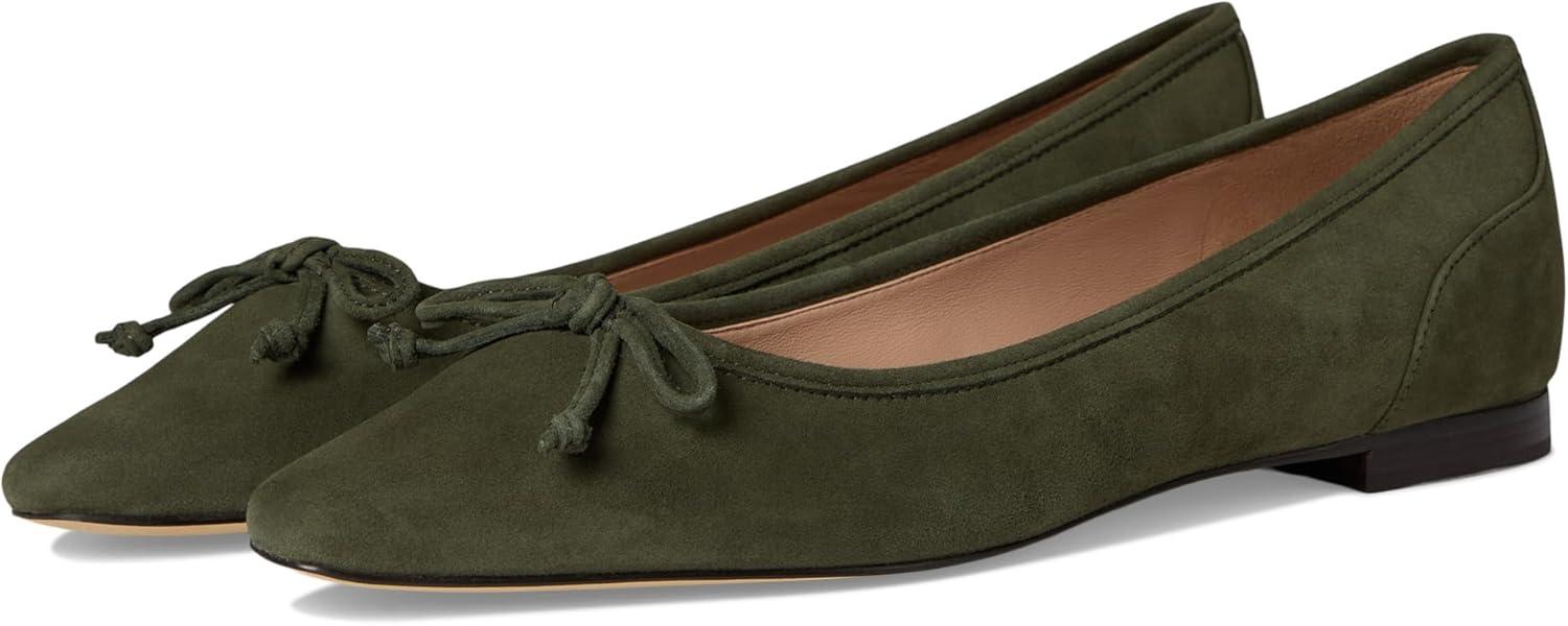 image:imageCole Haan Womens Paget Ballet FlatsOlive Night Suede