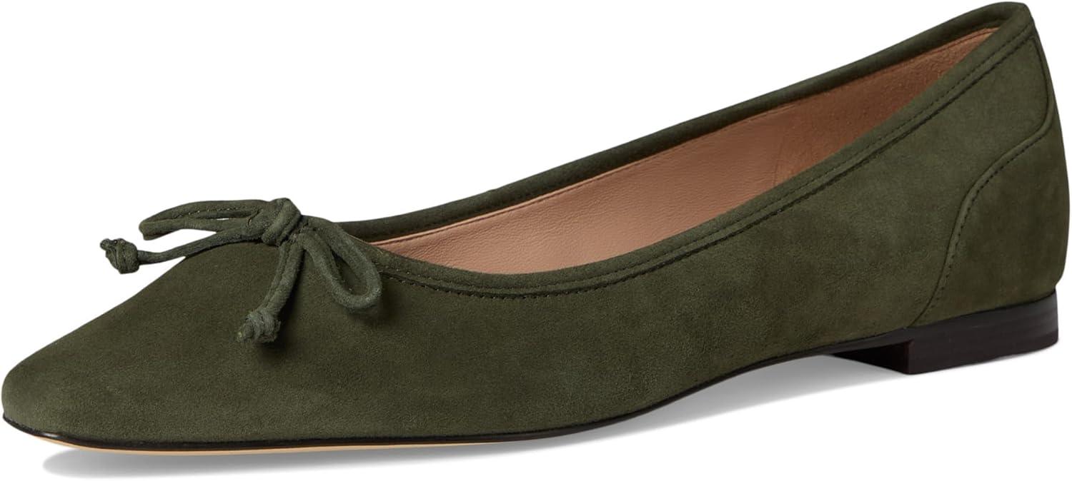 image:imageCole Haan Womens Paget Ballet FlatsOlive Night Suede