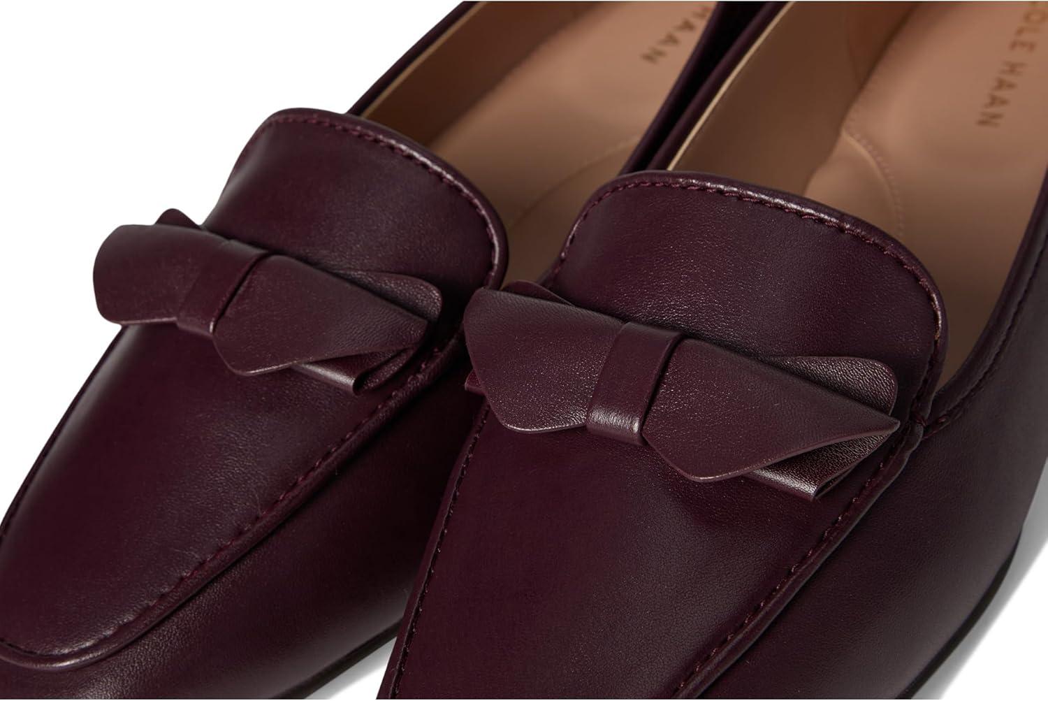 image:imageCole Haan Womens Payson Soft Construction BowCh Black Garnet Ltr