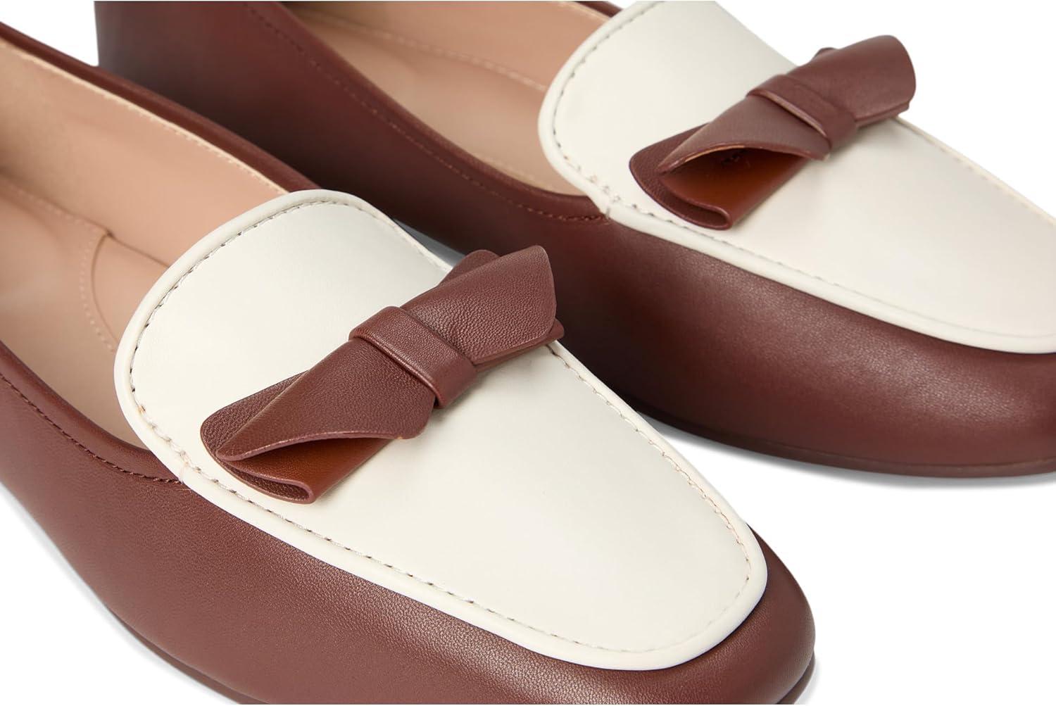 image:imageCole Haan Womens Payson Soft Construction BowCh Dark CuoioIvory