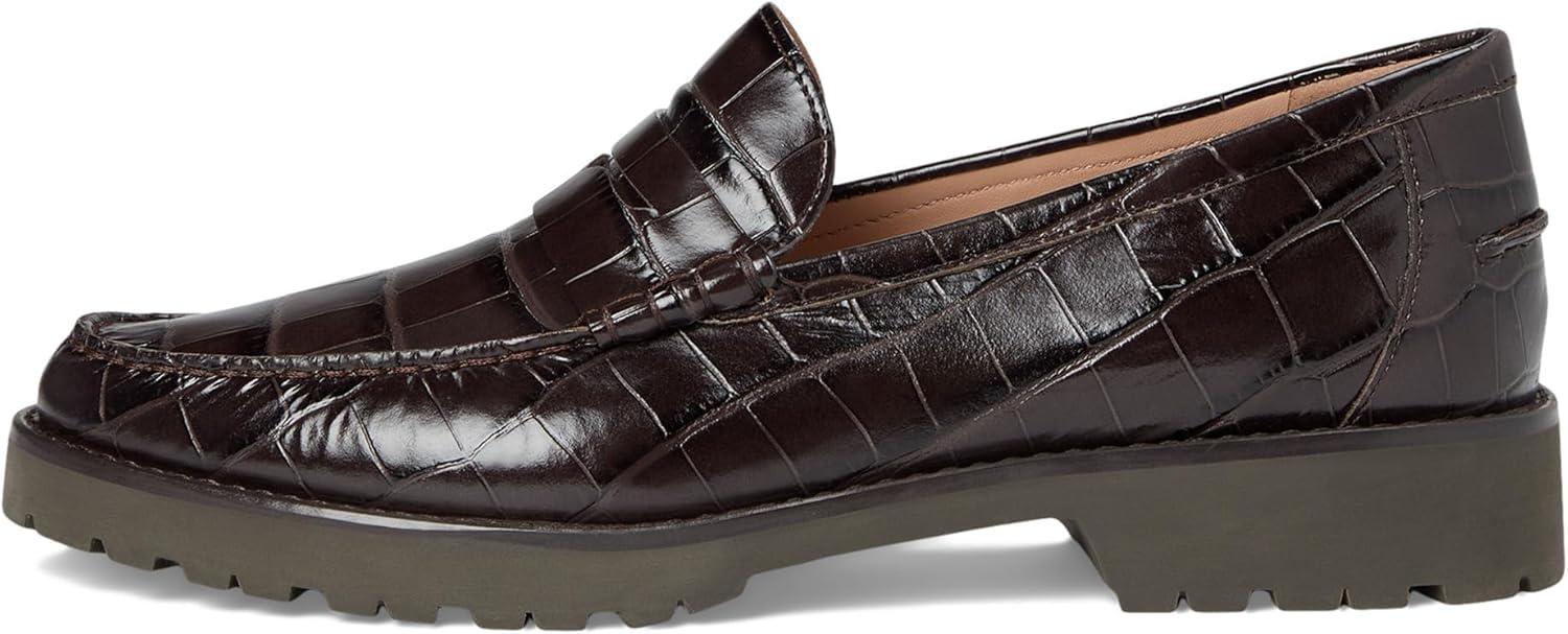 image:imageCole Haan Womens Treena LugDark ChocolateCroc Print