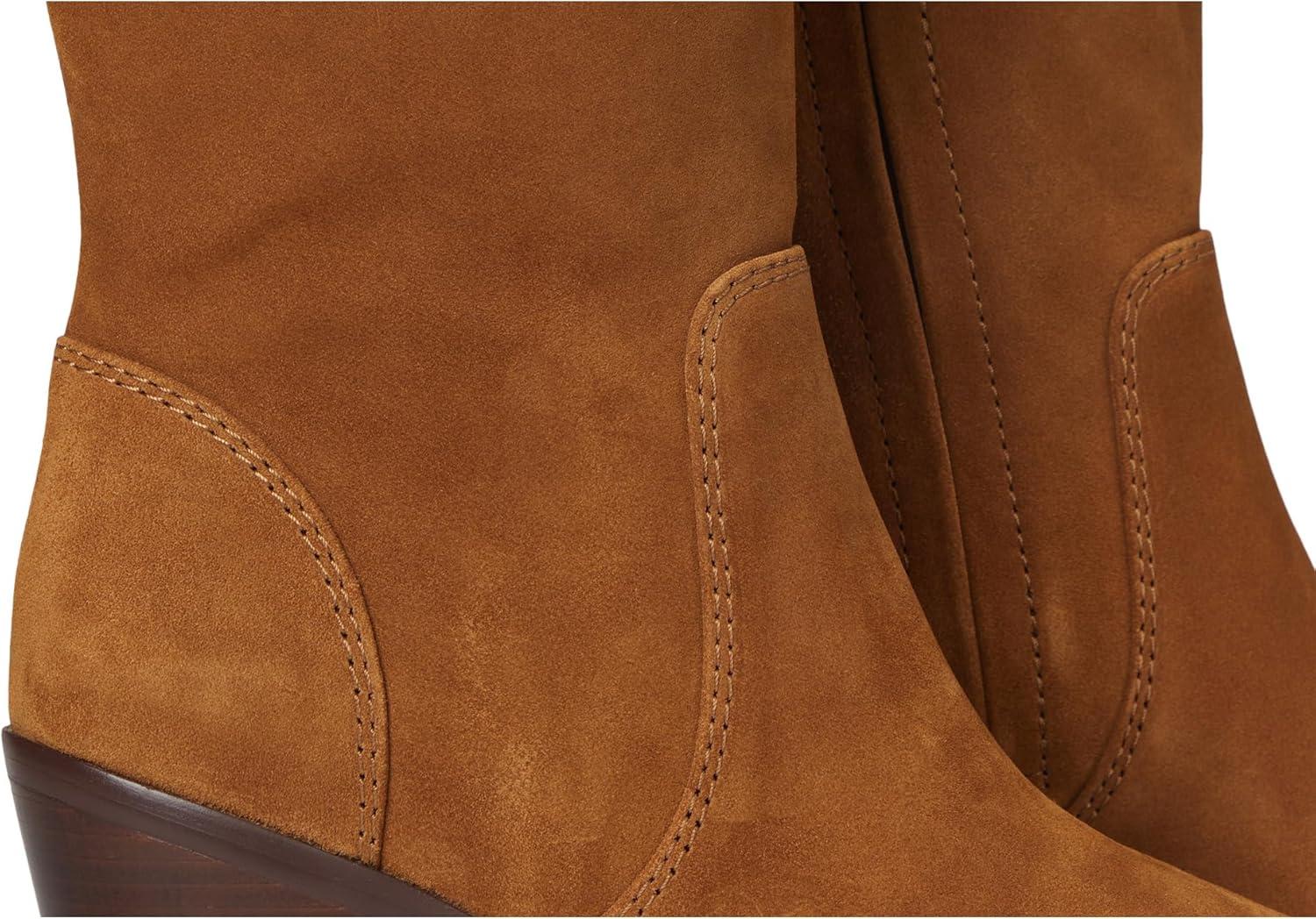 image:imageCole Haan Womens Willa 75mm Boots FashionTobacco Suede