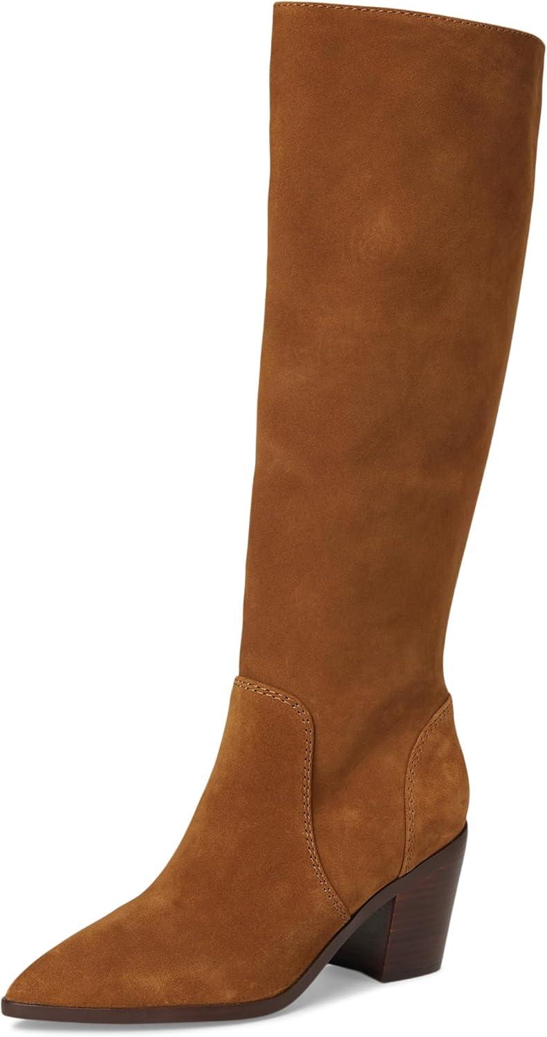 image:imageCole Haan Womens Willa 75mm Boots FashionTobacco Suede